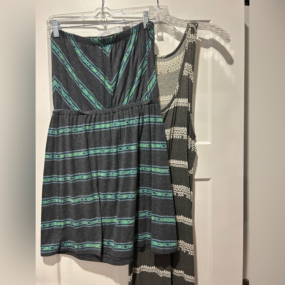 Set of 2 Swim beach coverups dresses maxi